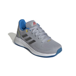 adidas Buty biegowe Runfalcon 2.0 srebrnoszary/niebieski dziecięce